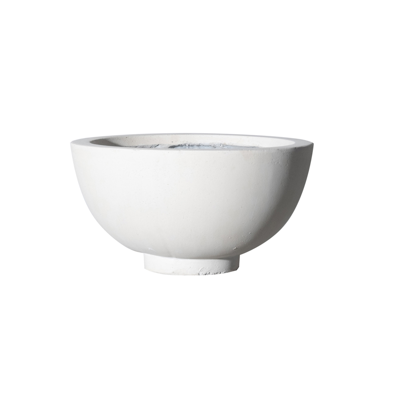 Supergreens Γλάστρα Πήλινη Solid Μπεζ Small Φ33x17cm A-9070-8