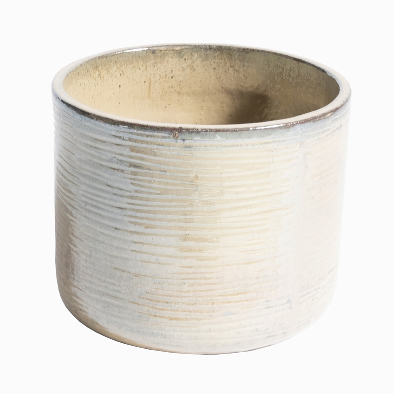 Supergreens Κασπώ Κεραμικό Pearl Champagne Φ37x34cm C-2