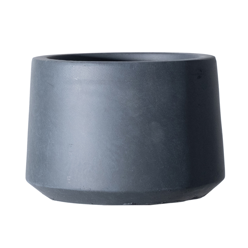 Supergreens Γλάστρα Πήλινη Eternal Μαύρη XLarge Φ52x38c