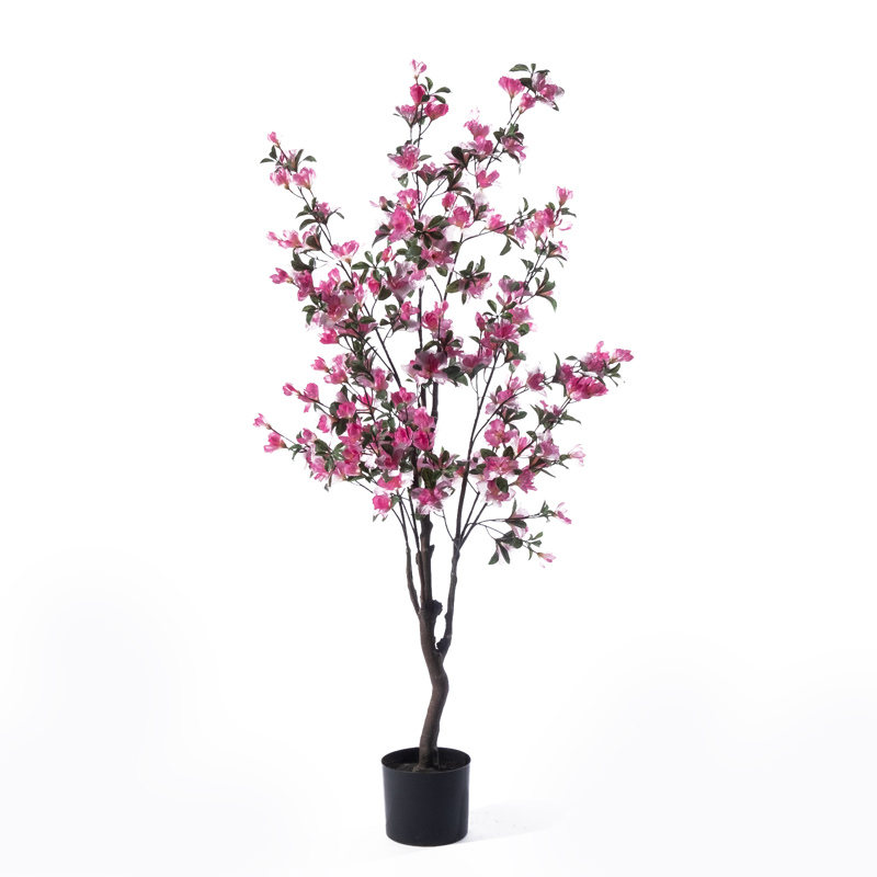 Γλάστρες - Ζαρντινιέρες agiovlasitishome - ΣΗΜΑΝΤΙΚΟ: Σε περίπτωση διαφοράς τιμής από το κατάστημα ισχύει παντα και μόνο η τιμή του καταστήματος Supergreens Τεχνητό Δέντρο Αζαλέα ''Rhododendron'' Ροζ