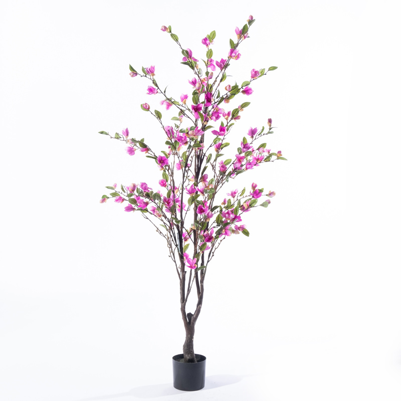 Supergreens Τεχνητό Δέντρο Μανόλια ''Grandiflora'' Ροζ 70x80x170cm 6501-6
