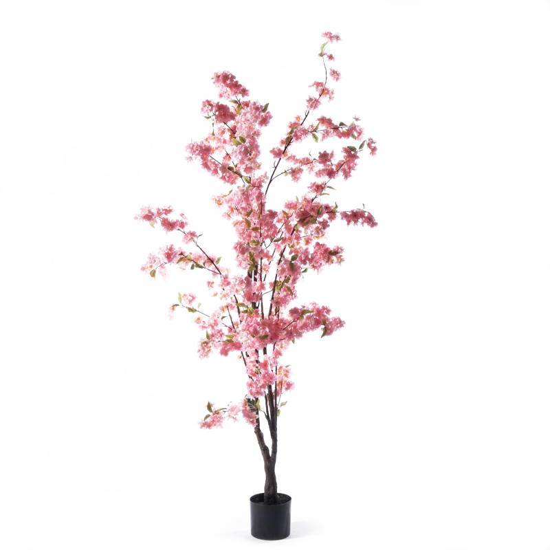 Γλάστρες - Ζαρντινιέρες agiovlasitishome - ΣΗΜΑΝΤΙΚΟ: Σε περίπτωση διαφοράς τιμής από το κατάστημα ισχύει παντα και μόνο η τιμή του καταστήματος Supergreens Τεχνητό Δέντρο Κερασιά ''Prunus'' Ροζ 80x80