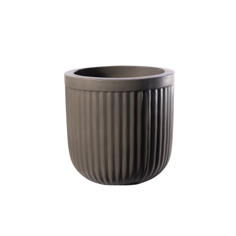 Γλάστρες - Ζαρντινιέρες agiovlasitishome - ΣΗΜΑΝΤΙΚΟ: Σε περίπτωση διαφοράς τιμής από το κατάστημα ισχύει παντα και μόνο η τιμή του καταστήματος Supergreens Γλάστρα Τσιμεντένια Στρογγυλή ''Gaia'' Φυσι