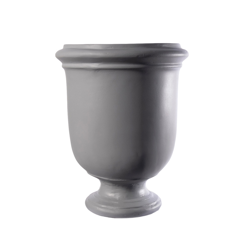 Γλάστρες - Ζαρντινιέρες agiovlasitishome - ΣΗΜΑΝΤΙΚΟ: Σε περίπτωση διαφοράς τιμής από το κατάστημα ισχύει παντα και μόνο η τιμή του καταστήματος Supergreens Αμφορέας Τσιμεντένιος ''Opulentia'' Γκρι Φ5