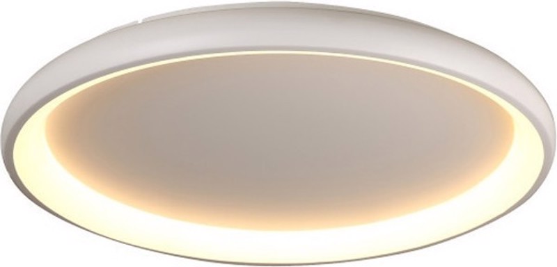 ACA Πλαφονιέρα Οροφής Μέταλλο 'DIANA' Λευκό LED Φ81Χ8,5cm BR71LEDC81WH