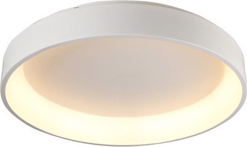 ACA Πλαφονιέρα Οροφής Μέταλλο 'APOLLO' Λευκό LED Φ78Χ14