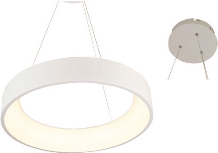 ACA Fotistiko Orofis Metallo 'APOLLO' Lefko LED F60X120cm BR81LEDP60WH