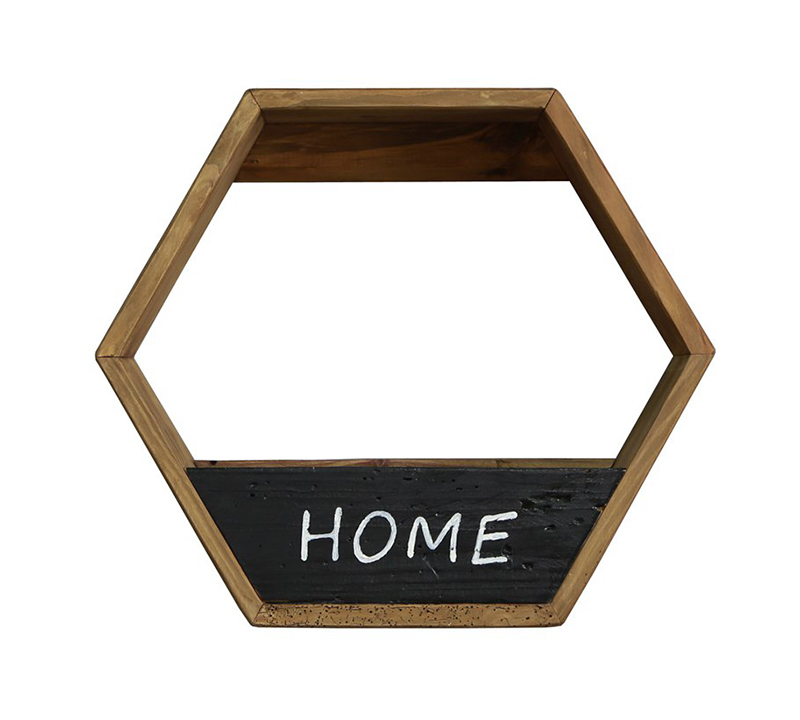 ZAROS ΡΑΦΙ ΞΥΛΙΝΟ ΕΞΑΓΩΝΟ ΚΑΦΕ ‘HOME’ 51Χ45 HG145
