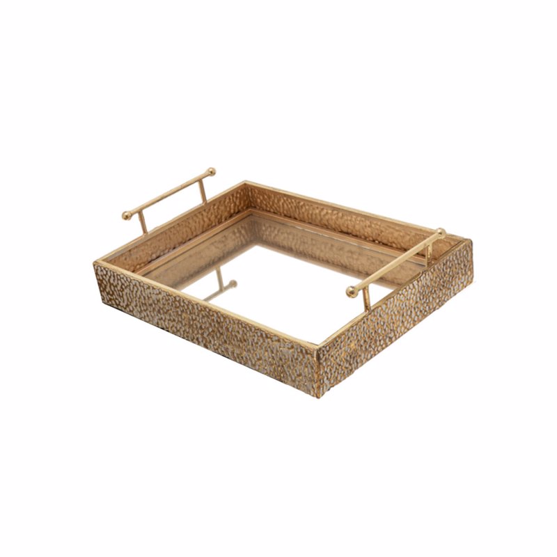 Zen Collection Δίσκος Μεταλλικός Ορθογώνιος Σφυρήλατος 