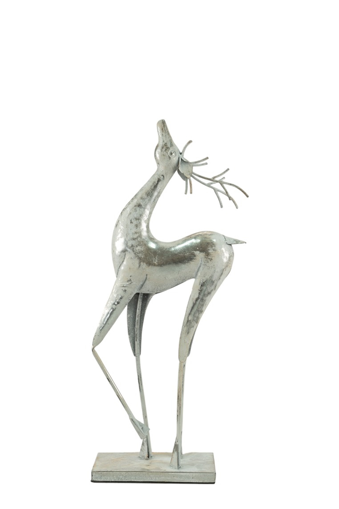 Zen Collection Xristougnniatikos Tarandos Metallikos Asimi se Basi 24.5x10x55.5cm 50409