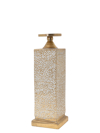 Zen Collection Kiropigo Metalliko Sfurilato Xruso 13.5x13.5x41.5cm 49669
