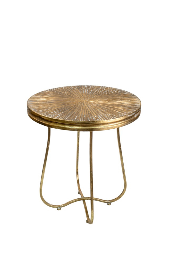 Zen Collection Boithitiko Trapezi Metalliko Xruso F50x56.5cm 51094
