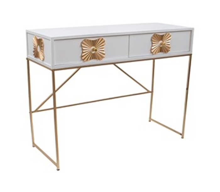 Zen Collection Konsola MDF Lefki/Xrusi 100x39x77cm  51291