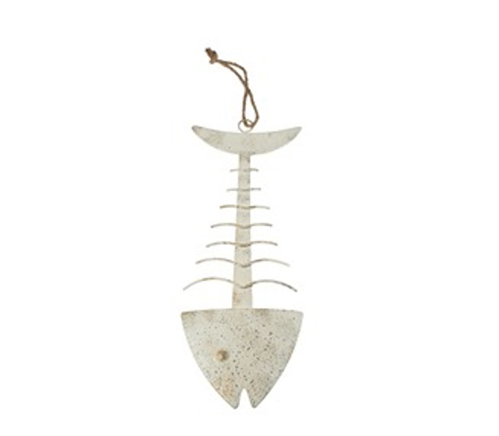 Zen Collection Psarokokkalo Metalliko Antike Bez me Xruso 17.5x1.5x49cm 51365