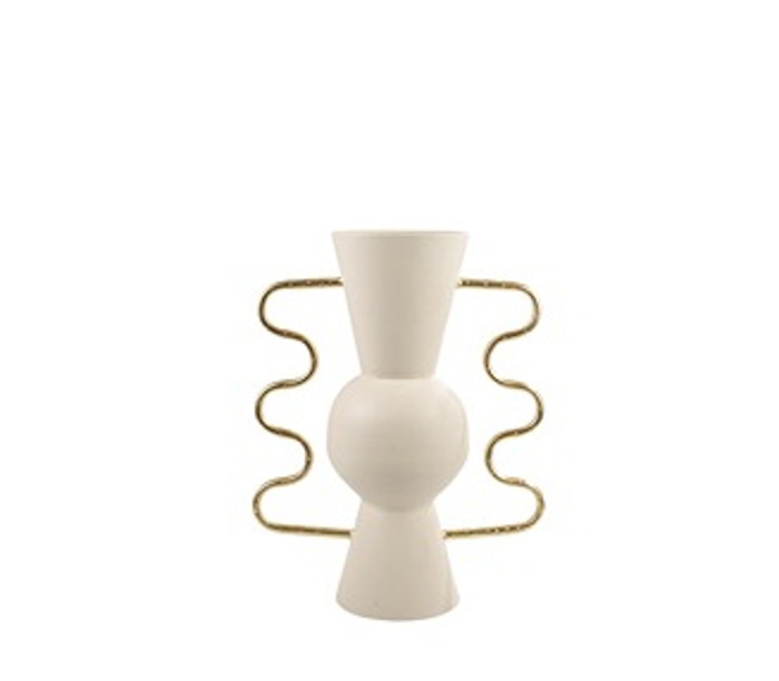 Zen Collection Bazo Metalliko Bez me Xrusa Xeroulia 30x15x40cm 51550