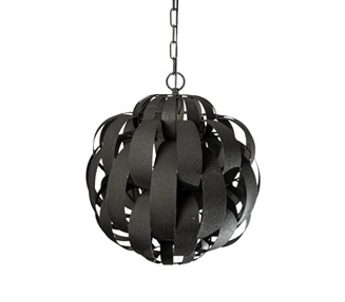 Zen Collection Fotistiko Orofis Metalliko Mavro F50x53cm 51593