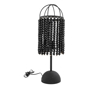 Zen Collection Epitrapezio Fotistiko Metalliko Mavro me Bampou F19x61cm 51597