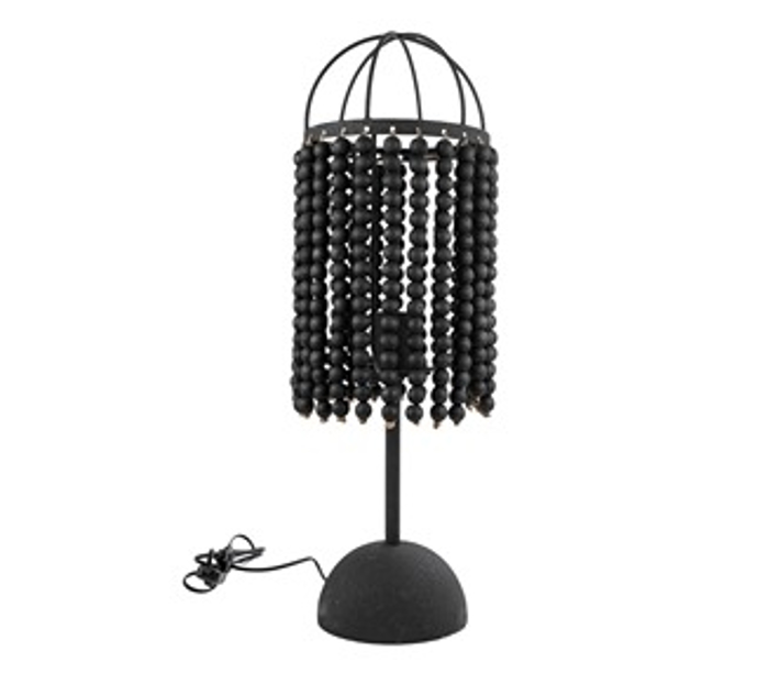 Zen Collection Epitrapezio Fotistiko Metalliko Mavro me Bampou F19x61cm 51597